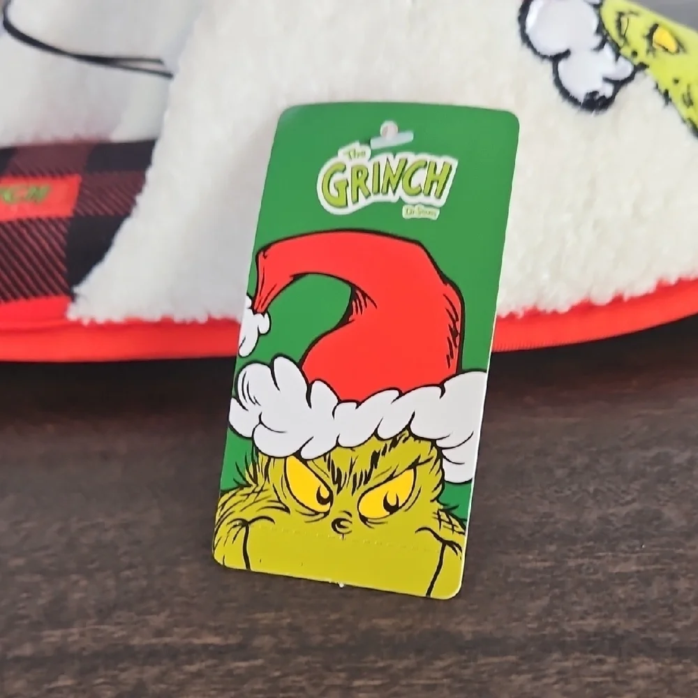 Grinch Christmas Slippers